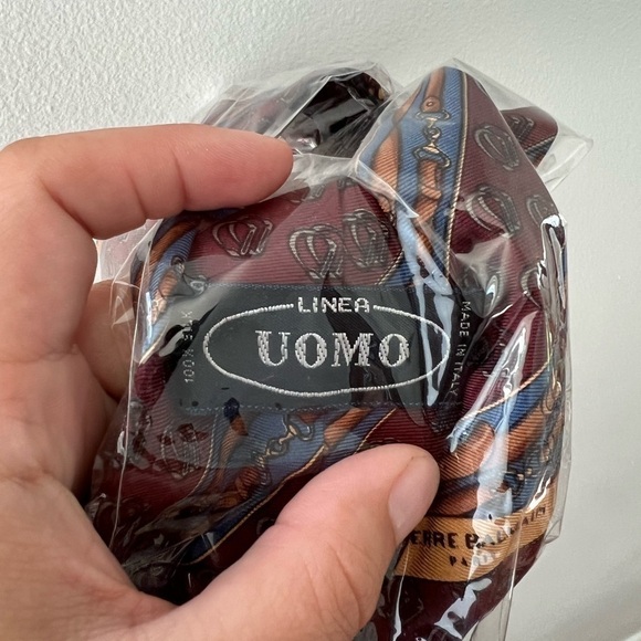 Linea Uomo silk tie - Picture 4 of 4